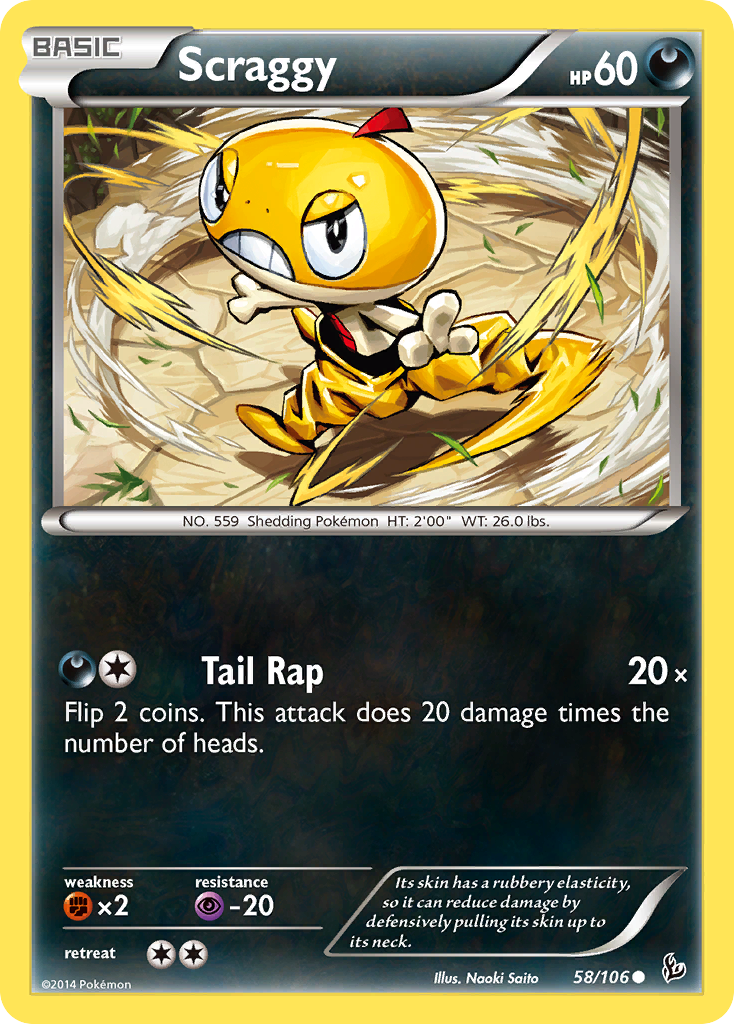 Scraggy (58/106) [XY: Flashfire] | GnG Games