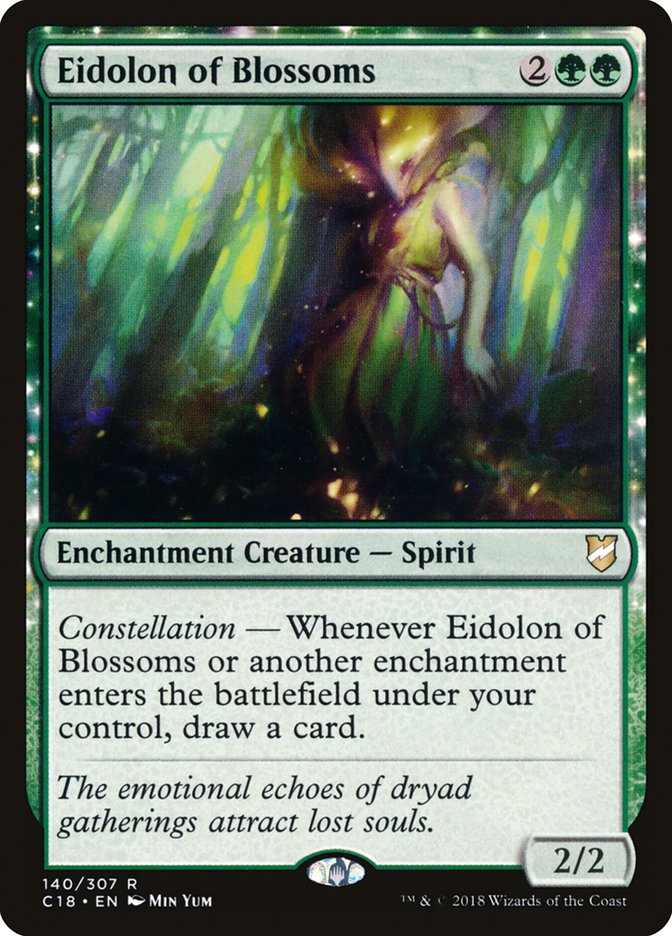 Eidolon of Blossoms [Commander 2018] | GnG Games