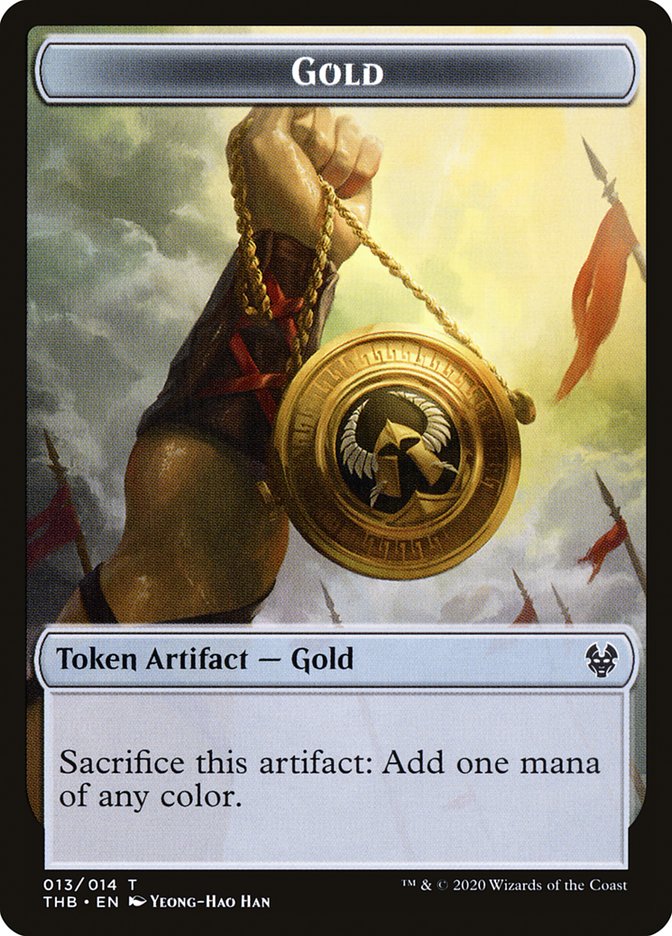 Gold Token [Theros Beyond Death] | GnG Games