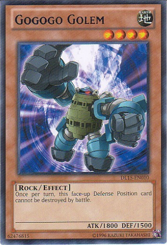 Gogogo Golem (Blue) [DL15-EN010] Rare | GnG Games