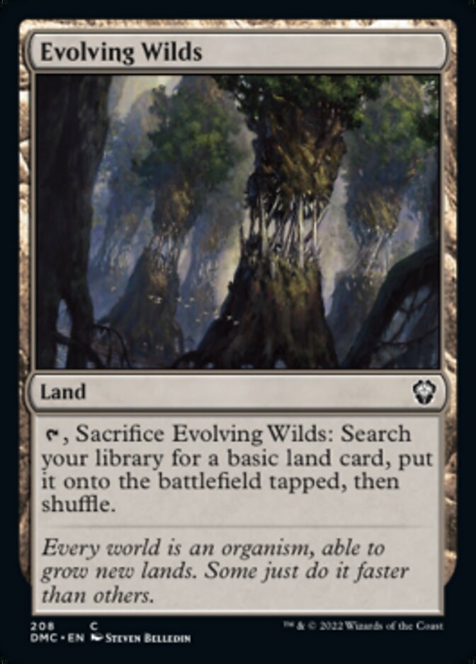 Evolving Wilds [Dominaria United Commander] | GnG Games