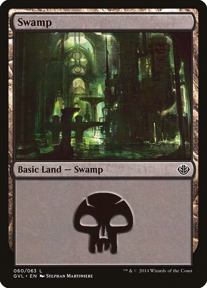 Swamp (60) (Garruk vs. Liliana) [Duel Decks Anthology] | GnG Games