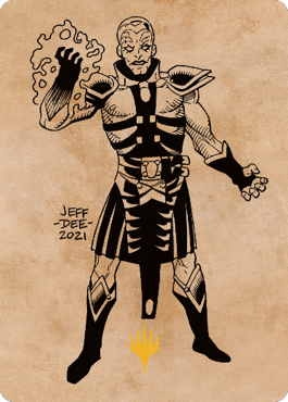 Jon Irenicus, Shattered One Art Card (67) (Gold-Stamped) [Commander Legends: Battle for Baldur's Gate Art Series] | GnG Games
