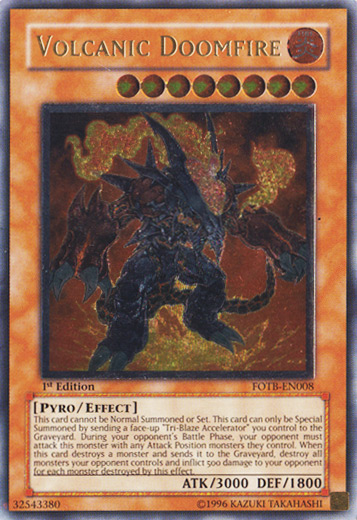 Volcanic Doomfire (UTR) [FOTB-EN008] Ultimate Rare | GnG Games