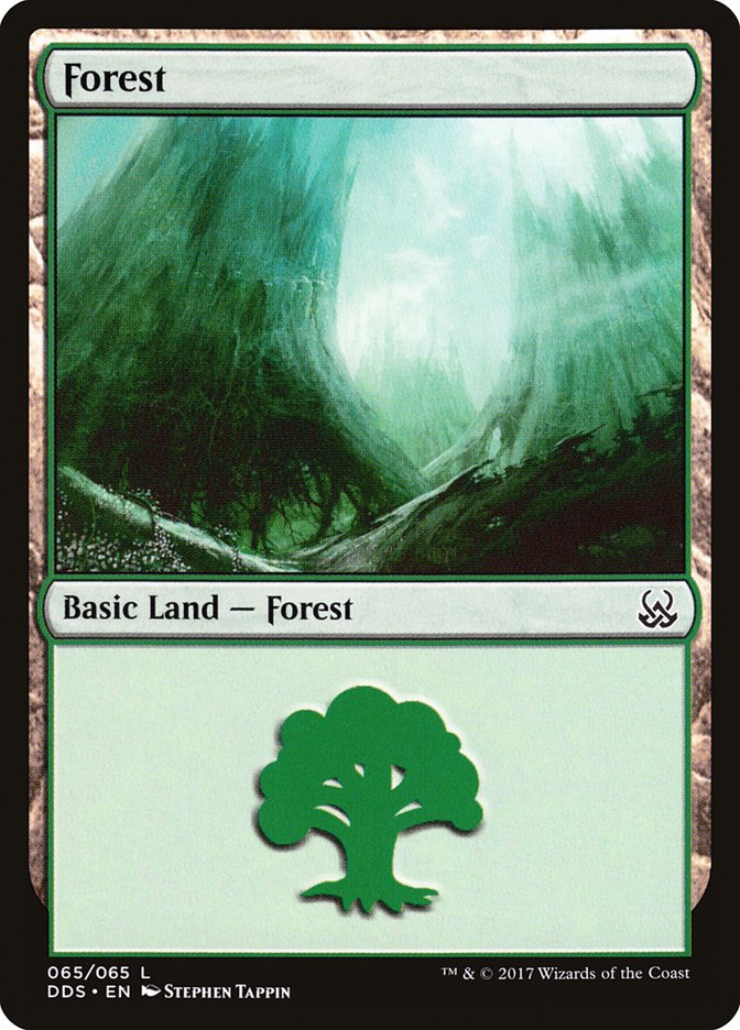 Forest (65) [Duel Decks: Mind vs. Might] | GnG Games