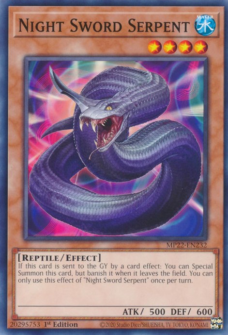 Night Sword Serpent [MP22-EN232] Common | GnG Games