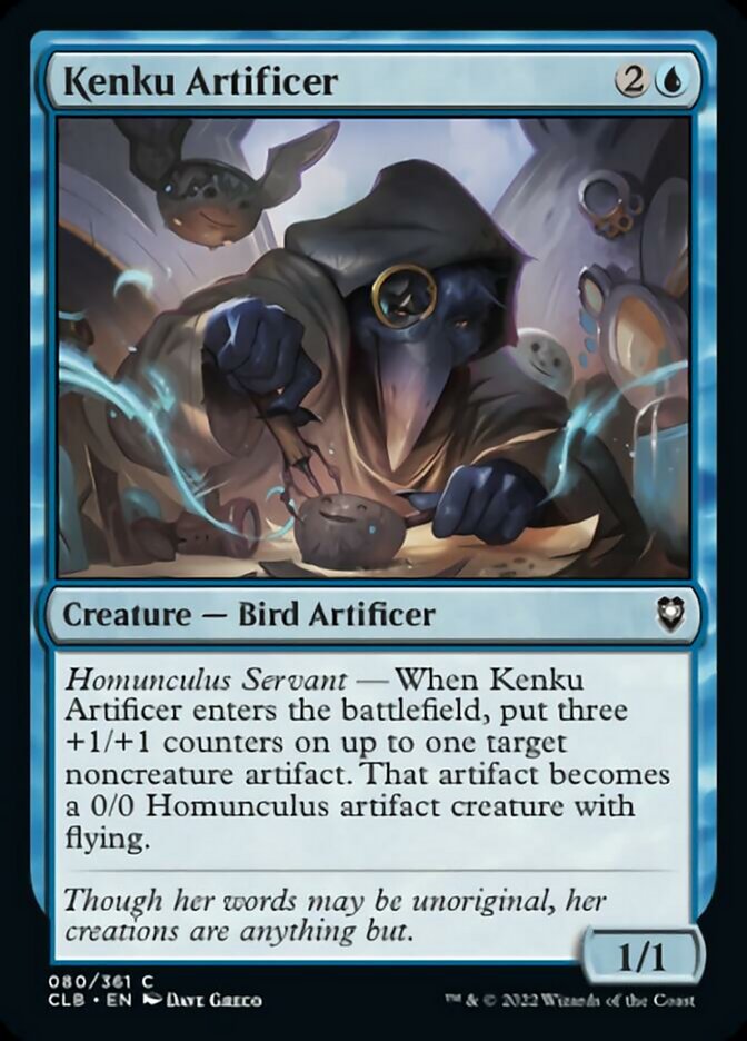 Kenku Artificer [Commander Legends: Battle for Baldur's Gate] | GnG Games