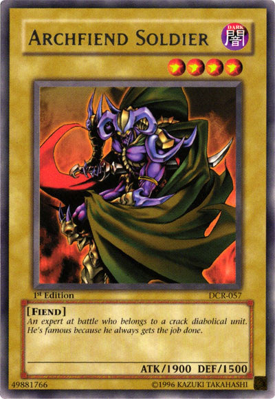 Archfiend Soldier [DCR-057] Rare | GnG Games