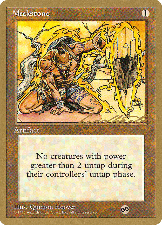Meekstone (Leon Lindback) (SB) [Pro Tour Collector Set] | GnG Games