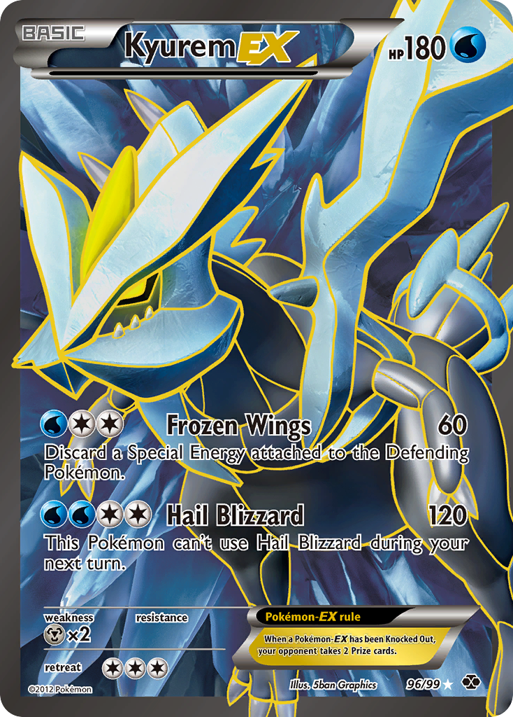 Kyurem EX (96/99) [Black & White: Next Destinies] | GnG Games