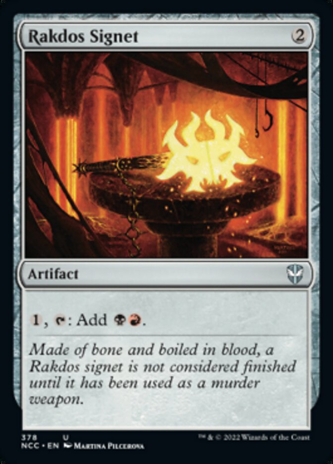 Rakdos Signet [Streets of New Capenna Commander] | GnG Games