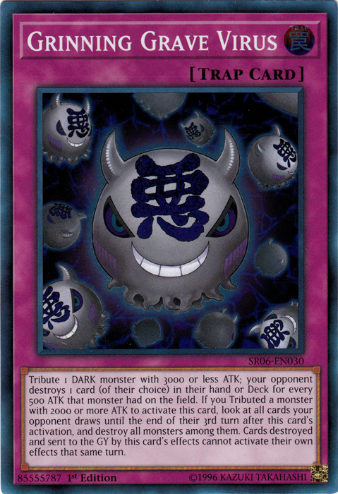 Grinning Grave Virus [SR06-EN030] Super Rare | GnG Games