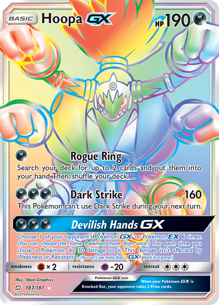 Hoopa GX (187/181) [Sun & Moon: Team Up] | GnG Games