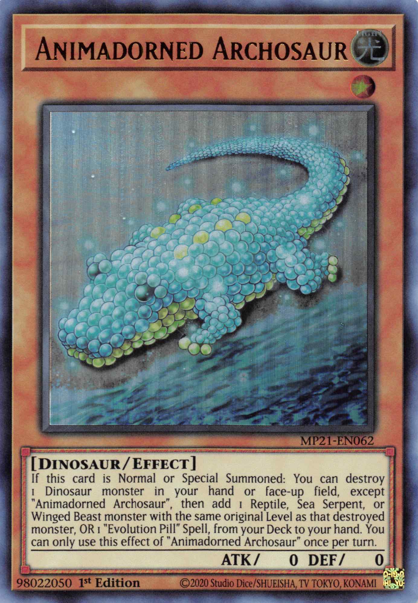 Animadorned Archosaur [MP21-EN062] Ultra Rare | GnG Games