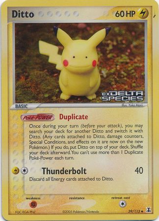 Ditto (39/113) (Stamped) [EX: Delta Species] | GnG Games