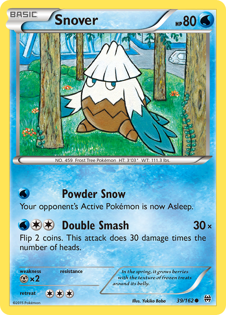 Snover (39/162) [XY: BREAKthrough] | GnG Games