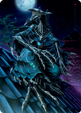Jin-Gitaxias, Progress Tyrant Art Card [Kamigawa: Neon Dynasty Art Series] | GnG Games