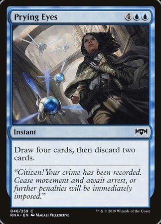 Prying Eyes [Ravnica Allegiance] | GnG Games