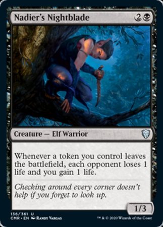Nadier's Nightblade [Commander Legends] | GnG Games