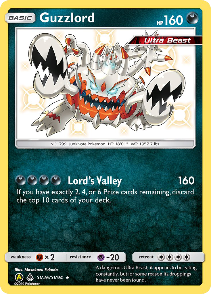 Guzzlord (SV26/SV94) [Sun & Moon: Hidden Fates - Shiny Vault] | GnG Games