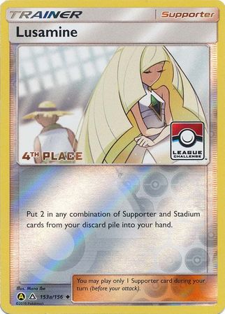 Lusamine (153a/156) (League Challenge Alt Art 4th Place) [Sun & Moon: Ultra Prism] | GnG Games