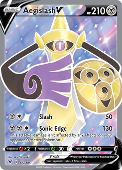 Aegislash V (177/185) [Sword & Shield: Vivid Voltage] | GnG Games