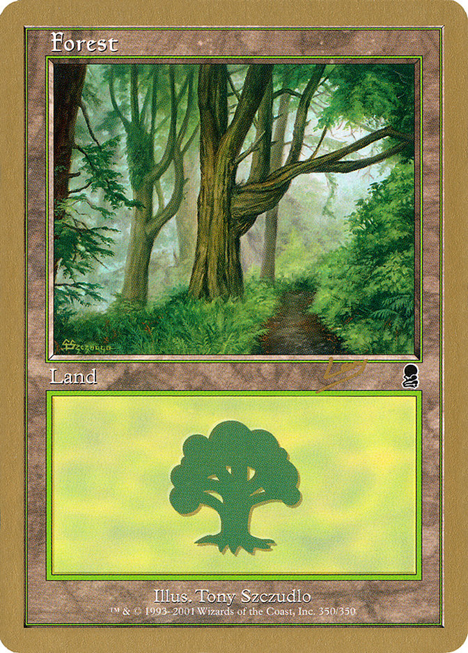 Forest (rl350) (Raphael Levy) [World Championship Decks 2002] | GnG Games