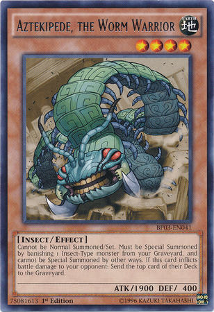 Aztekipede, the Worm Warrior [BP03-EN041] Rare | GnG Games