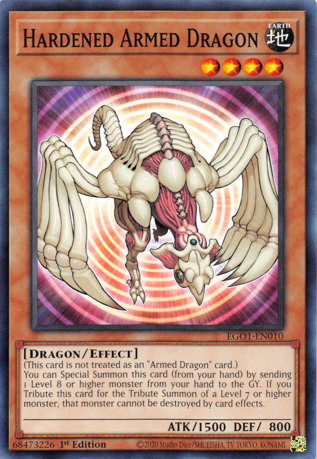 Hardened Armed Dragon [EGO1-EN010] Common | GnG Games