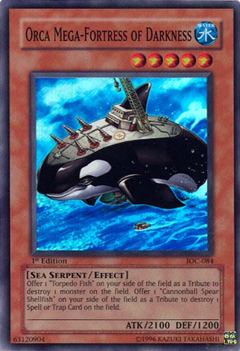 Orca Mega-Fortress of Darkness [IOC-084] Super Rare | GnG Games