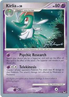 Kirlia LV.28 (8/17) (Psychic Lock - Jason Klaczynski) [World Championships 2008] | GnG Games