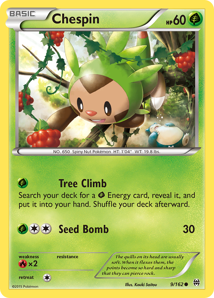 Chespin (9/162) [XY: BREAKthrough] | GnG Games