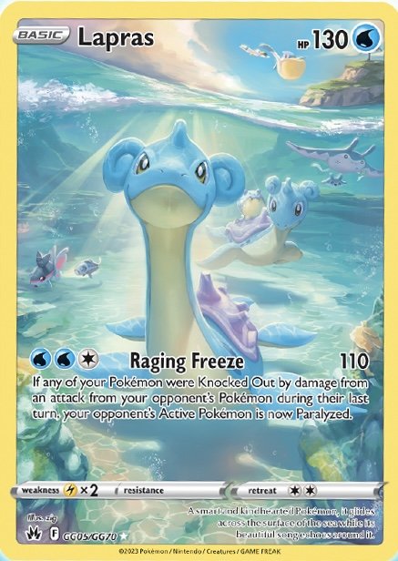 Lapras (GG05/GG70) [Sword & Shield: Crown Zenith] | GnG Games