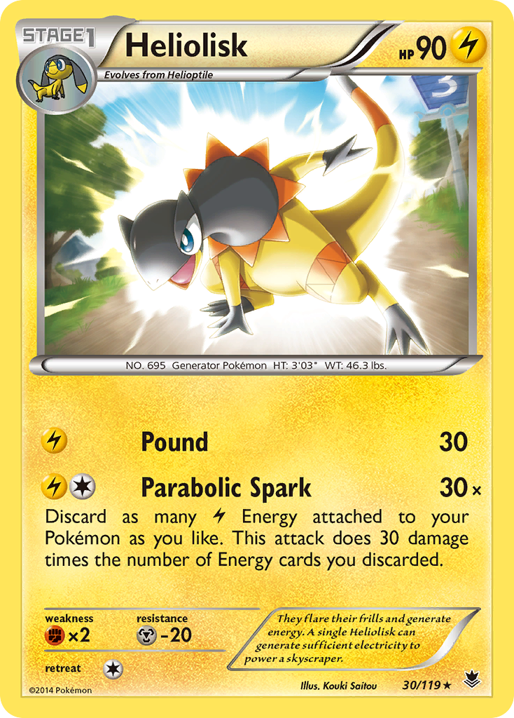 Heliolisk (30/119) [XY: Phantom Forces] | GnG Games