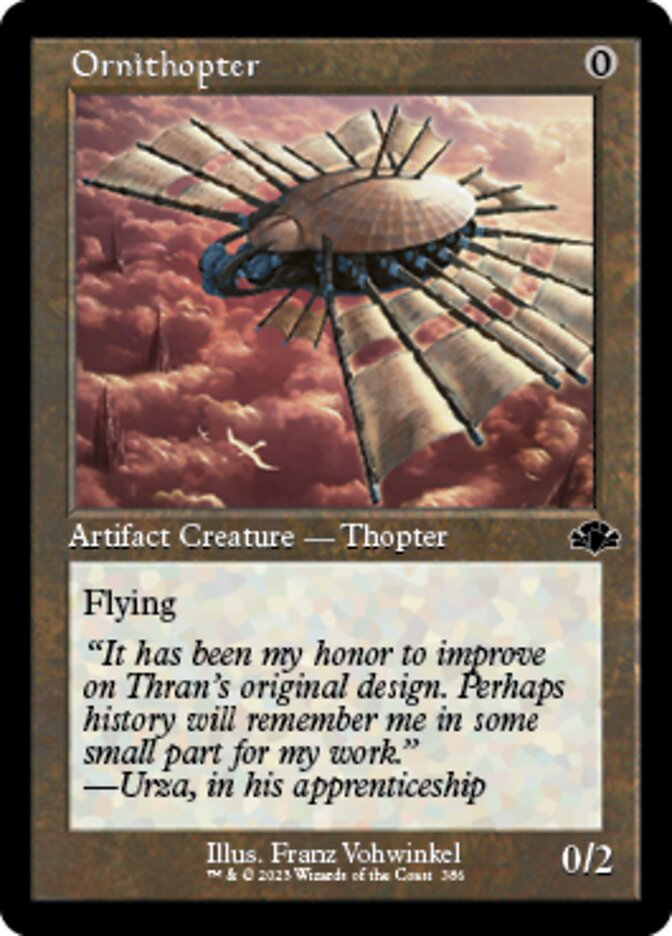 Ornithopter (Retro) [Dominaria Remastered] | GnG Games