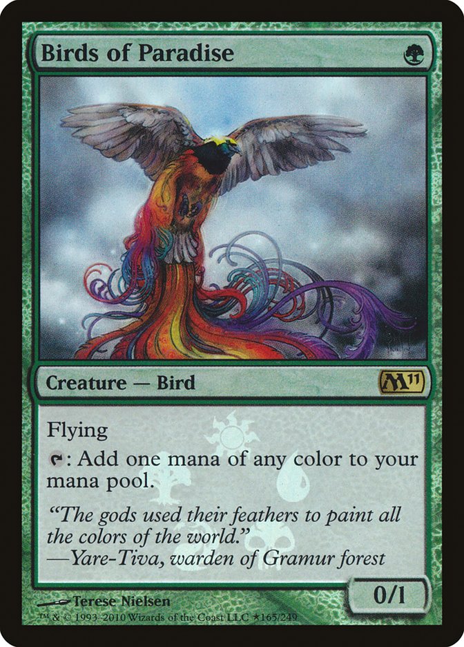 Birds of Paradise (Buy-A-Box) [Magic 2011 Promos] | GnG Games