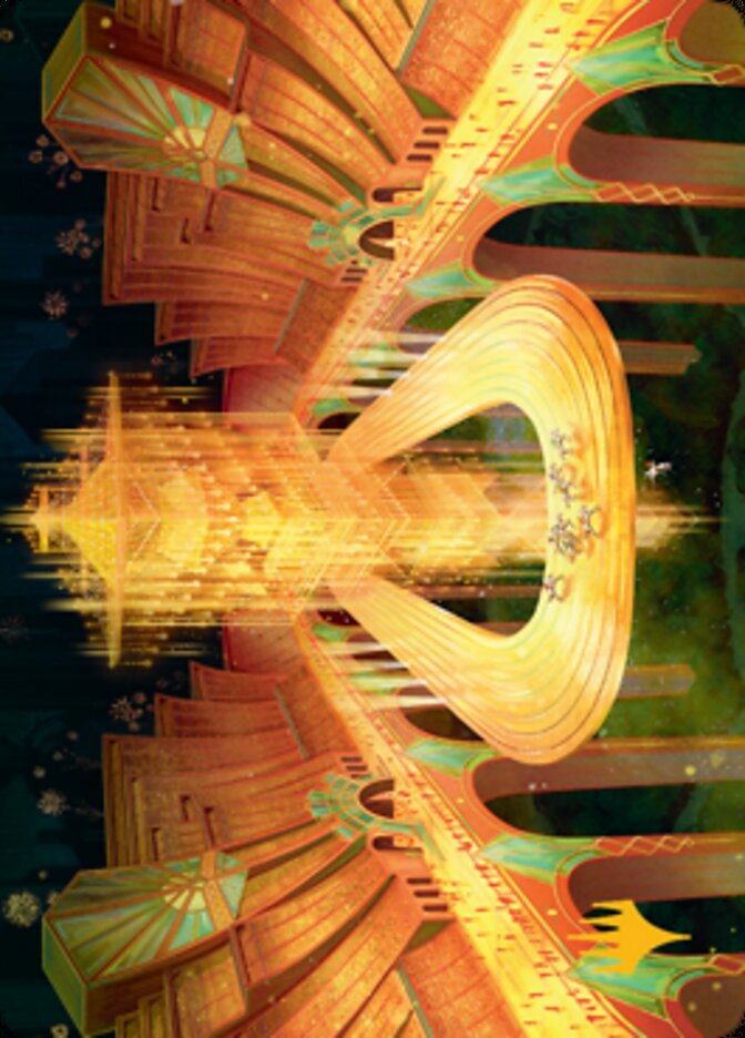 Racers' Ring Art Card (Gold-Stamped Signature) [Streets of New Capenna Art Series] | GnG Games