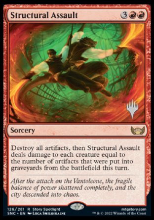 Structural Assault (Promo Pack) [Streets of New Capenna Promos] | GnG Games