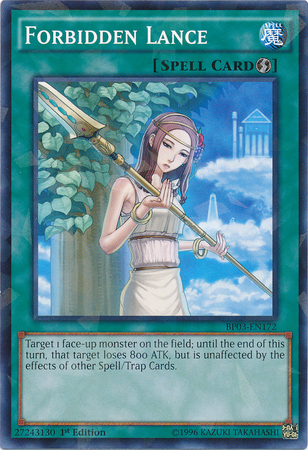 Forbidden Lance (Shatterfoil) [BP03-EN172] Common | GnG Games