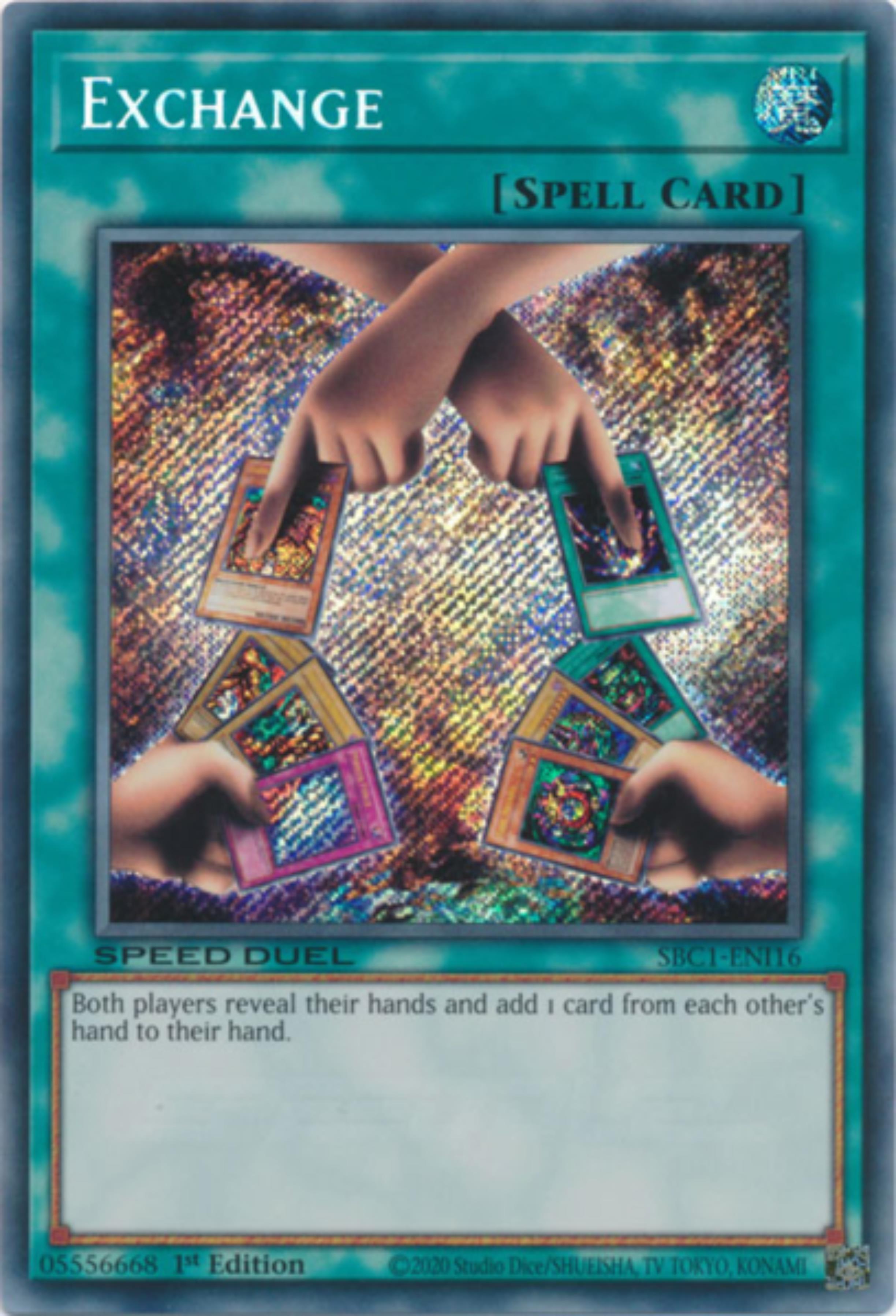 Exchange [SBC1-ENI16] Secret Rare | GnG Games
