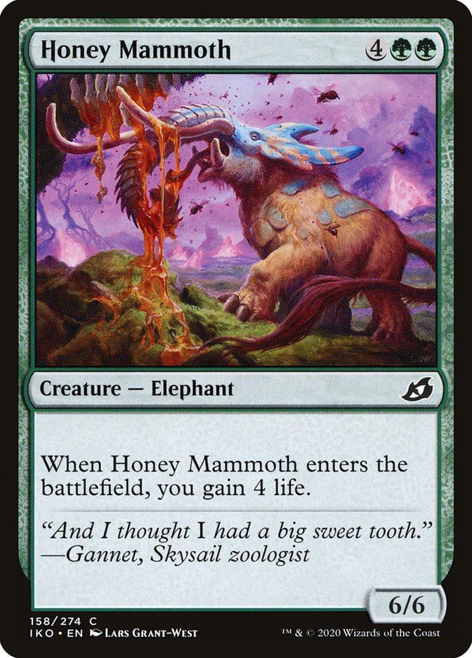 Honey Mammoth [Ikoria: Lair of Behemoths] | GnG Games