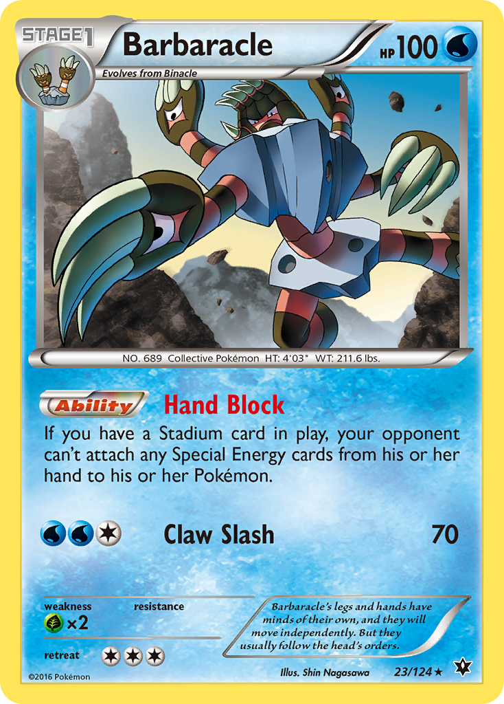 Barbaracle (23/124) [XY: Fates Collide] | GnG Games