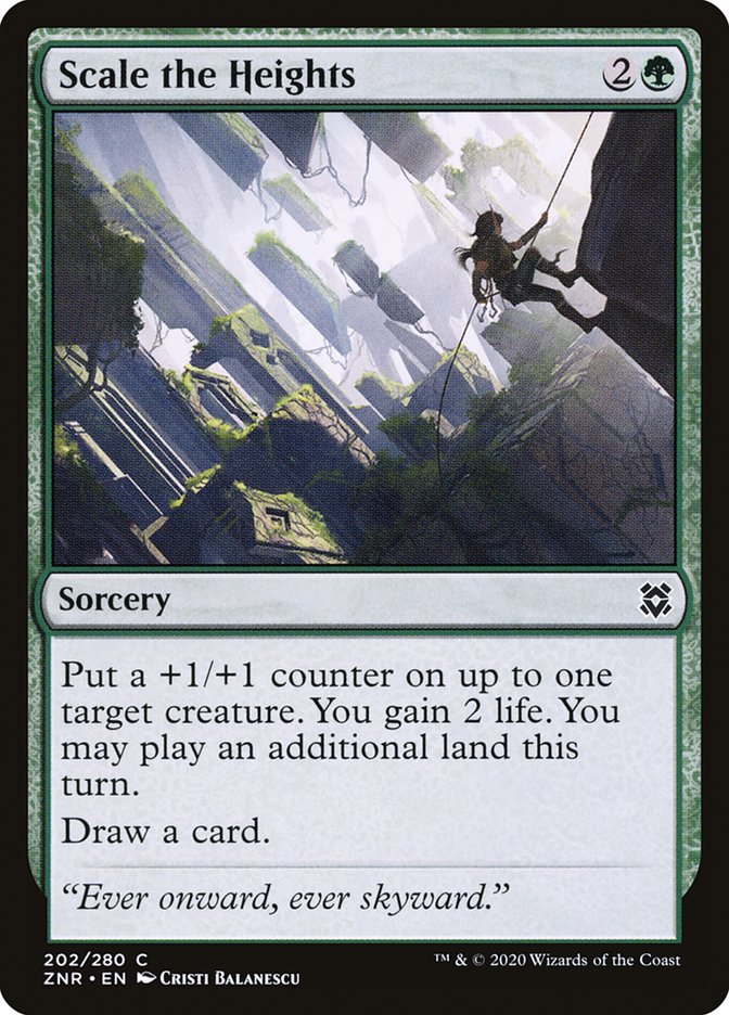 Scale the Heights [Zendikar Rising] | GnG Games