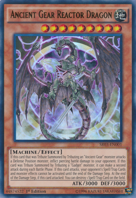 Ancient Gear Reactor Dragon [SR03-EN001] Ultra Rare | GnG Games