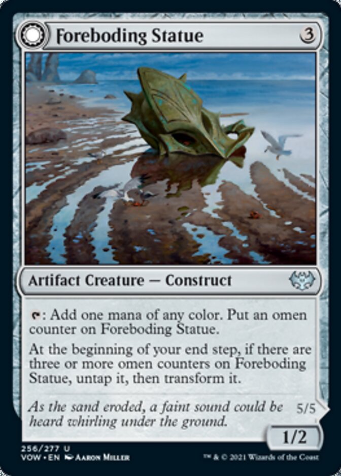 Foreboding Statue // Forsaken Thresher [Innistrad: Crimson Vow] | GnG Games