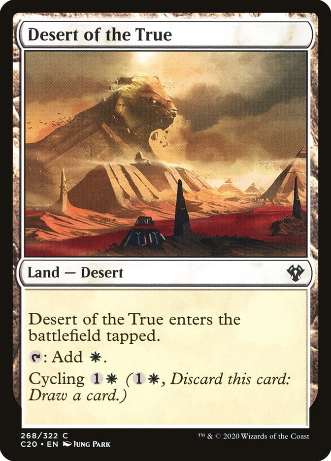 Desert of the True [Commander 2020] | GnG Games