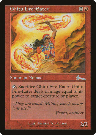 Ghitu Fire-Eater [Urza's Legacy] | GnG Games