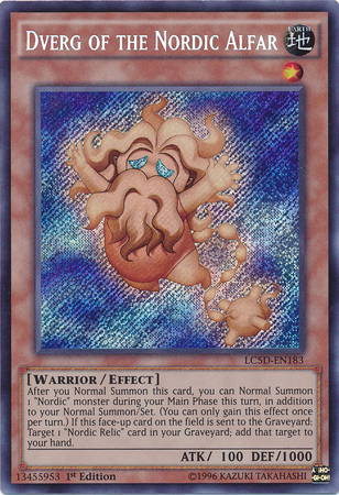 Dverg of the Nordic Alfar [LC5D-EN183] Secret Rare | GnG Games