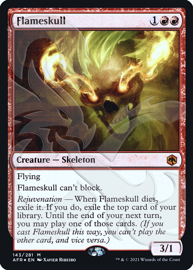 Flameskull (Ampersand Promo) [Dungeons & Dragons: Adventures in the Forgotten Realms Promos] | GnG Games