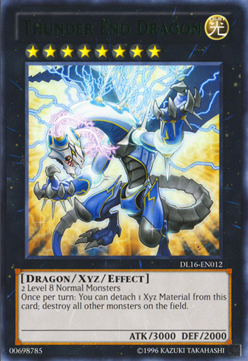 Thunder End Dragon (Green) [DL16-EN012] Rare | GnG Games